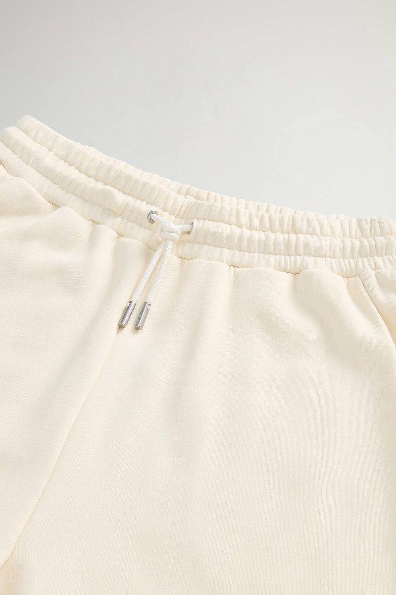 Tepláky Woolrich Classic Fleece Sweatpants White