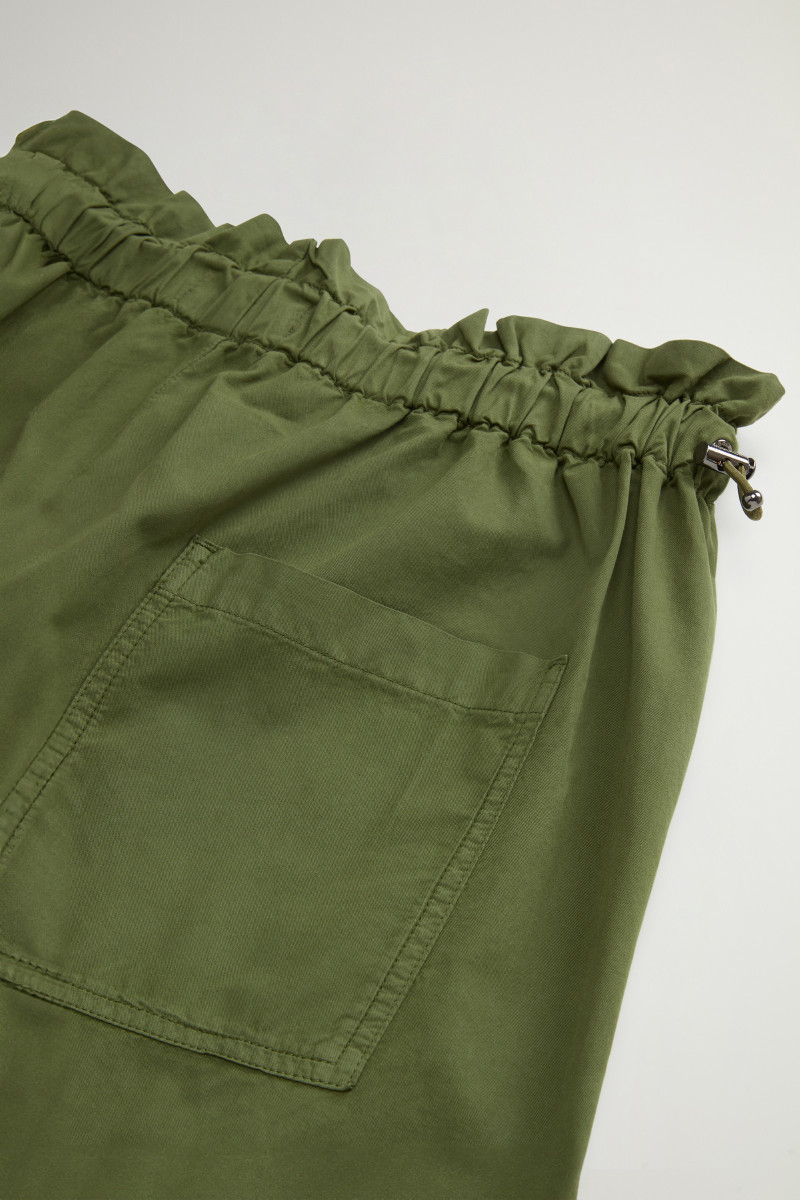 Nohavice Woolrich Drawstring Pant Cypress