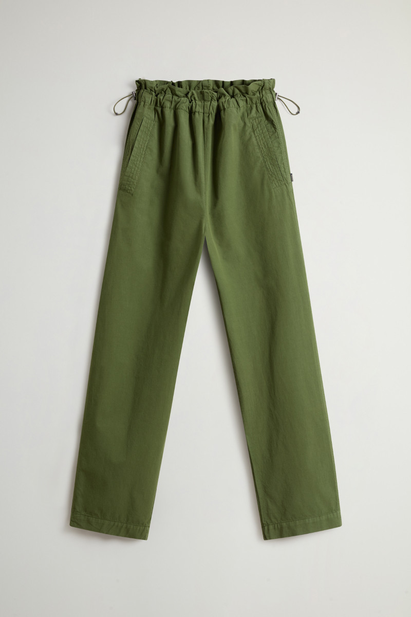 Nohavice Woolrich Drawstring Pant Cypress