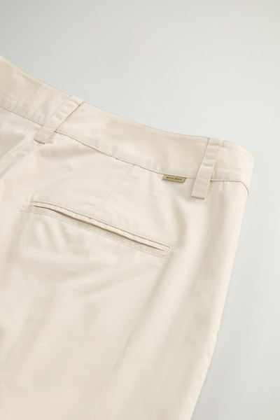 KALHOTY WOOLRICH WIDE LEG CHINO TROUSER - Fotografie č. 8