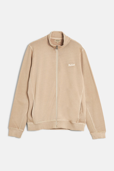 MELEGÍTŐFELSŐ WOOLRICH GARMENT DYED FULL-ZIP TRACK - Kép 1