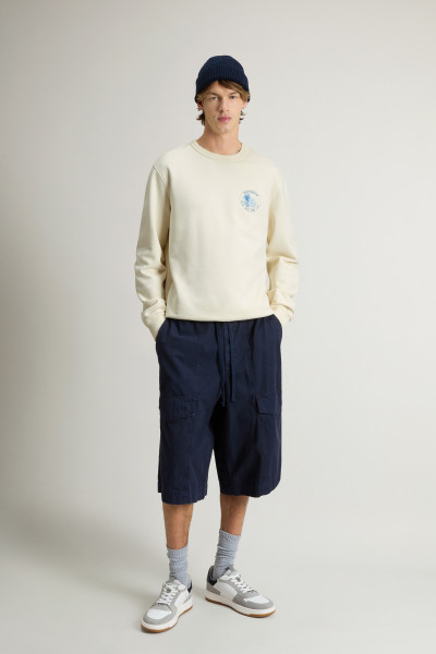 MIKINA WOOLRICH GRAPHIC CREWNECK - Fotografie č. 2