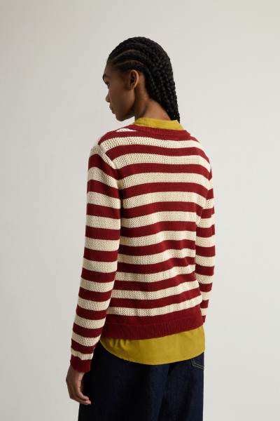 PULÓVER WOOLRICH BOXY CREWNECK - Kép 3