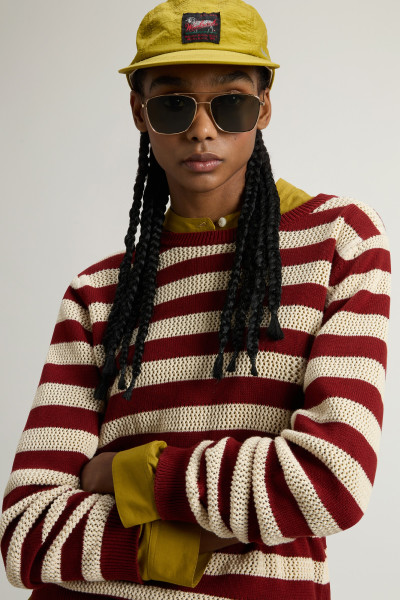 PULÓVER WOOLRICH BOXY CREWNECK - Kép 4