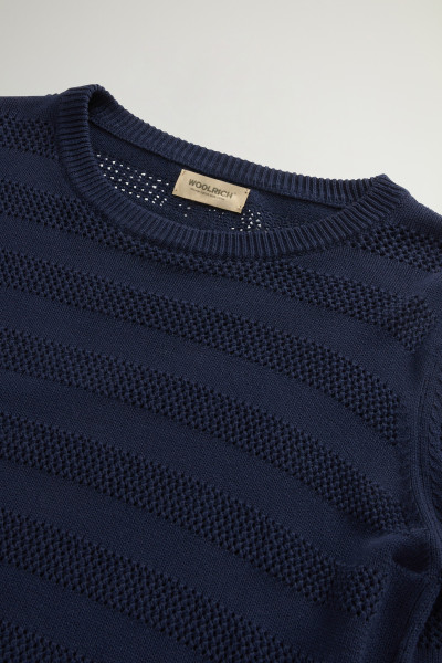 PULÓVER WOOLRICH BOXY CREWNECK - Kép 6