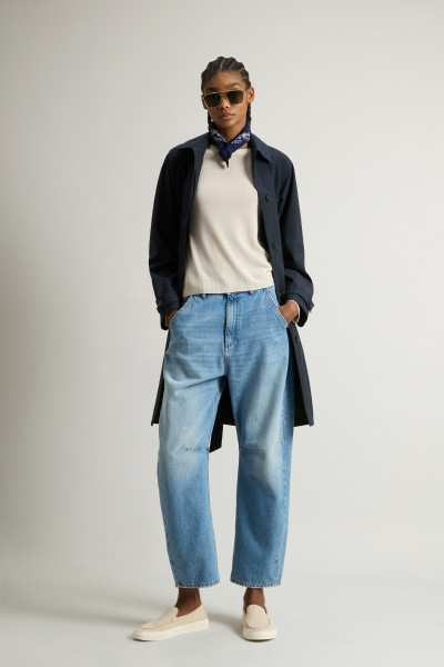 PULÓVER WOOLRICH SHEER CREW KNIT - Kép 2