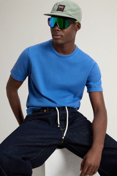 PULÓVER WOOLRICH KNITTED T-SHIRT - Kép 4