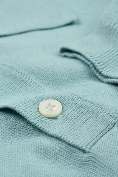 SVETR WOOLRICH KNITTED POLO - Fotografie č. 3