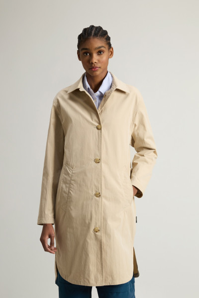 KABÁT WOOLRICH COTTON BLEND COAT - Kép 1