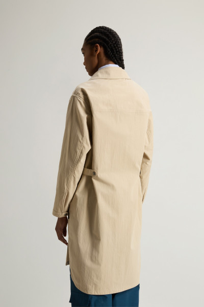 KABÁT WOOLRICH COTTON BLEND COAT - Kép 3