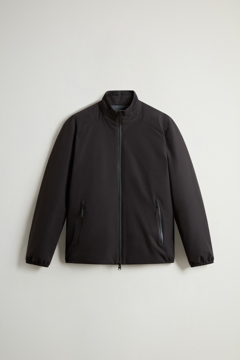 Bunda Woolrich Sailing Two Layers Bomber Black
