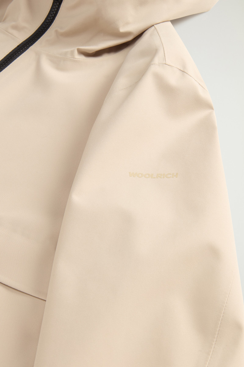 Kabát Woolrich Light Stretch Parka White Pepper