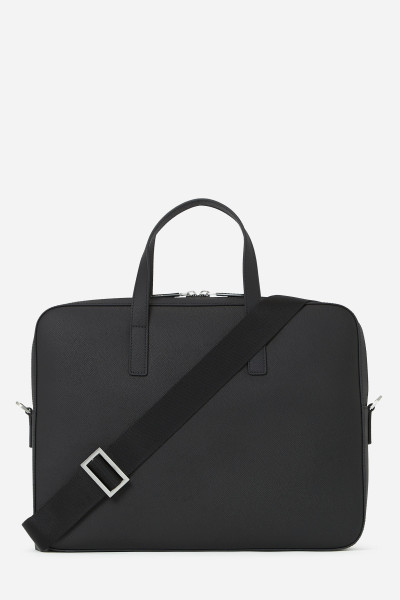 TAŠKA NA NOTEBOOK KARL LAGERFELD K/MONOGRAM LEATHER BRIEFCASE - Fotografie č. 2