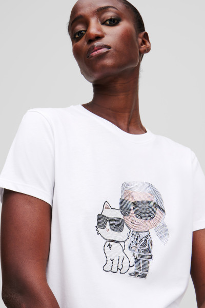 PÓLÓ KARL LAGERFELD IKON RS DUO T-SHIRT - Kép 3