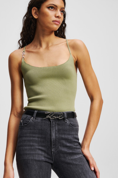 OPASEK KARL LAGERFELD K/SIGNATURE H2.5 BELT - Fotografie č. 2