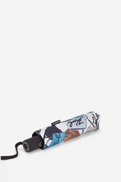 DEŠTNÍK KARL LAGERFELD K/SIGNATURE BAG SM UMBRELLA - Fotografie č. 2