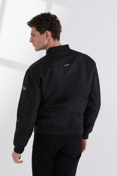 BUNDA KARL LAGERFELD REVERSIBLE AOP SKETCH JACKET - Fotografie č. 3