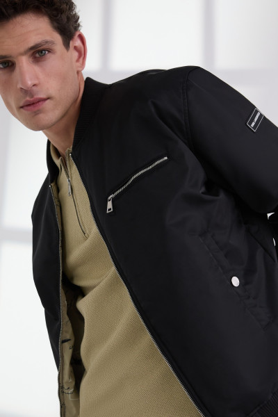 BUNDA KARL LAGERFELD REVERSIBLE AOP SKETCH JACKET - Fotografie č. 4