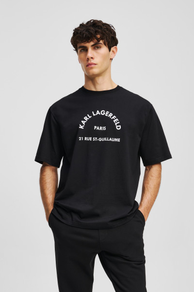 PÓLÓ KARL LAGERFELD RSG RELAX FIT T-SHIRT - Kép 4