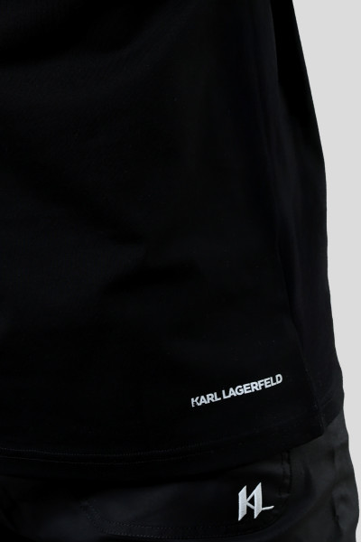 PÓLÓ KARL LAGERFELD RSG RELAX FIT T-SHIRT - Kép 3