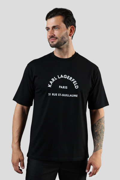 PÓLÓ KARL LAGERFELD RSG RELAX FIT T-SHIRT - Kép 1