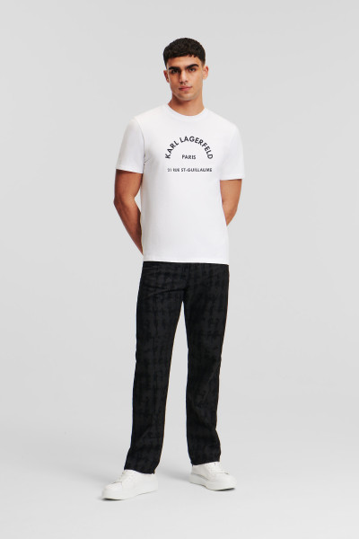 PÓLÓ KARL LAGERFELD RSG RELAX FIT T-SHIRT - Kép 5