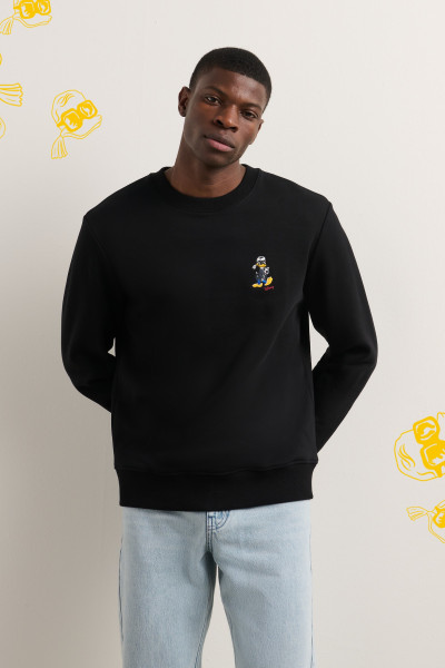 MELEGÍTŐ FELSŐ KARL LAGERFELD KL X DISNEY K SWEATSHIRT - Kép 5