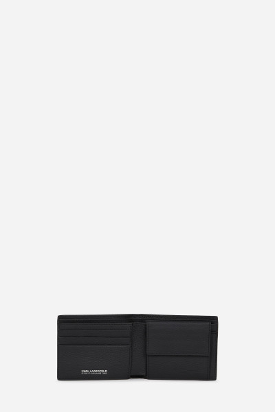 PÉNZTÁRCA KARL LAGERFELD K/RSG LEATHER WALLET - Kép 3