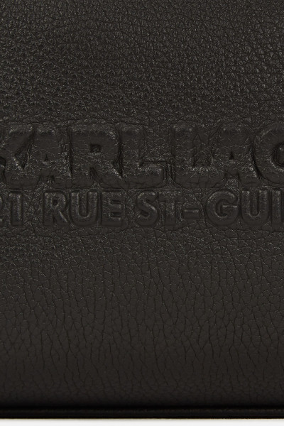 KOSMETICKÁ TAŠKA KARL LAGERFELD K/RSG LEATHER WASHBAG - Fotografie č. 4
