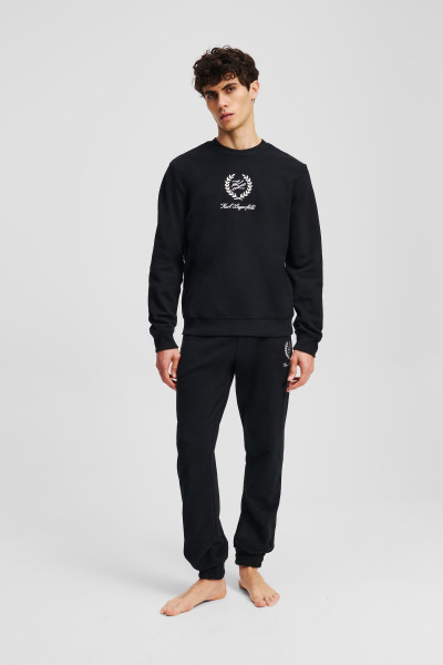 MELEGÍTŐ FELSŐ KARL LAGERFELD HOTEL KARL CREST SWEATSHIRT - Kép 2