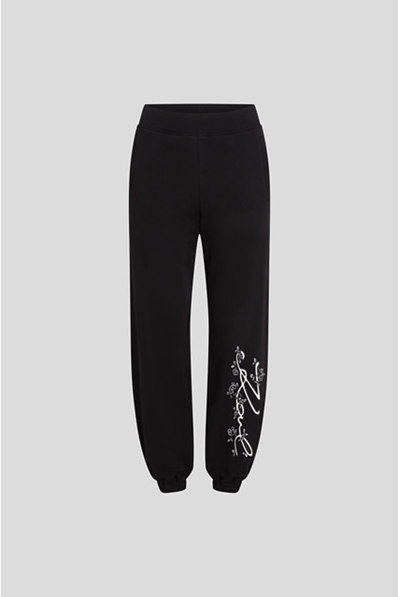 Tréningnadrág Karl Lagerfeld Karl Orchid Logo Sweatpants Black