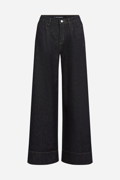 DŽÍNSY KARL LAGERFELD FASHION WIDE LEG DENIM - Fotografia č. 5