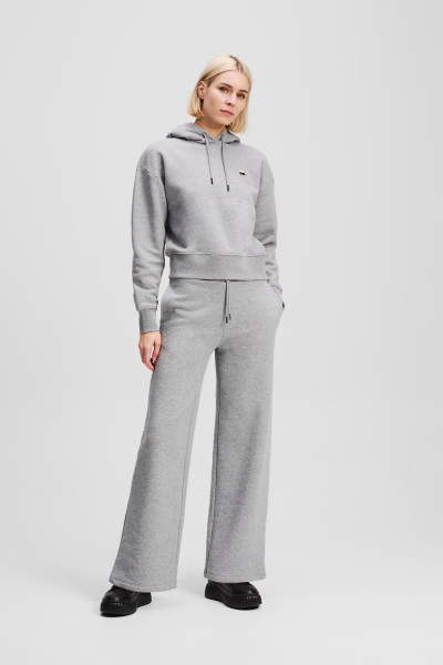 TEPLÁKY KARL LAGERFELD IKON WIDE LEG SWEATPANTS - Fotografie č. 1
