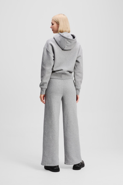 TEPLÁKY KARL LAGERFELD IKON WIDE LEG SWEATPANTS - Fotografie č. 3