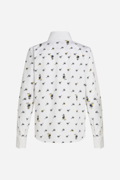 HALENKA KARL LAGERFELD KL X DISNEY AOP BLOUSE - Fotografie č. 6