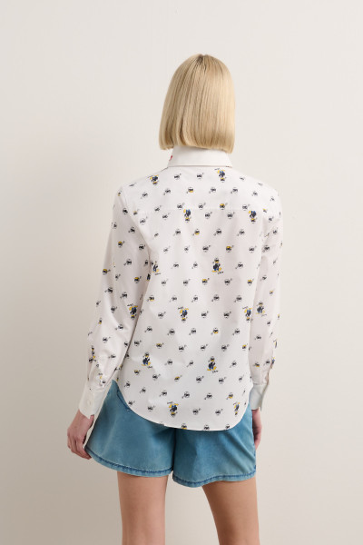 HALENKA KARL LAGERFELD KL X DISNEY AOP BLOUSE - Fotografie č. 2