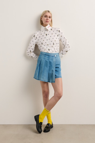 HALENKA KARL LAGERFELD KL X DISNEY AOP BLOUSE - Fotografie č. 4