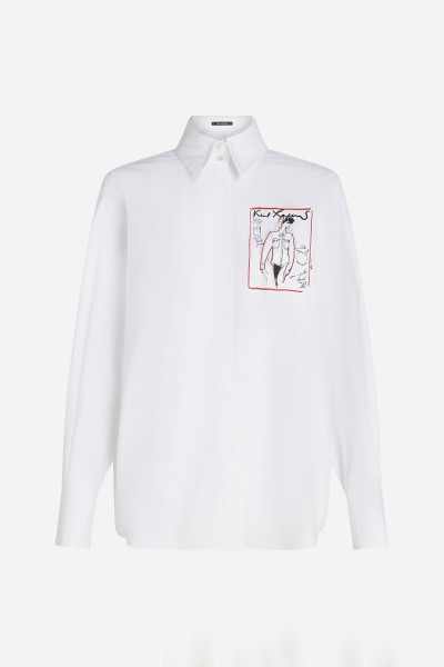 KOŠILE KARL LAGERFELD KARL SERIES POPLIN SHIRT - Fotografie č. 5
