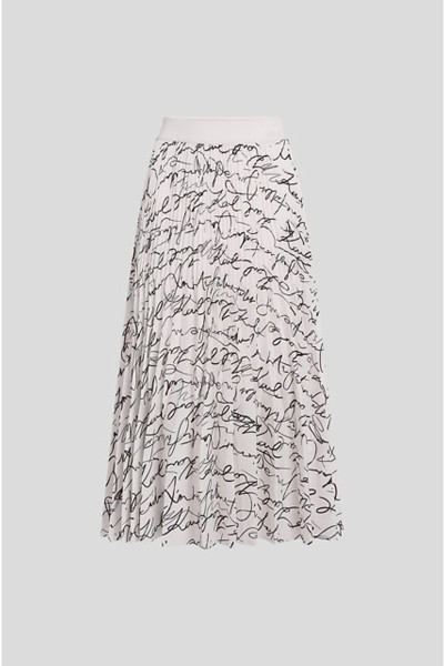 SUKNĚ KARL LAGERFELD COMMERCIAL PLEATED SKIRT - Fotografie č. 1