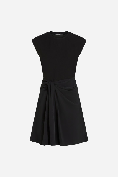 RUHA KARL LAGERFELD FABRIC MIX DRESS - Kép 5