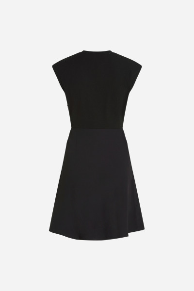 RUHA KARL LAGERFELD FABRIC MIX DRESS - Kép 6