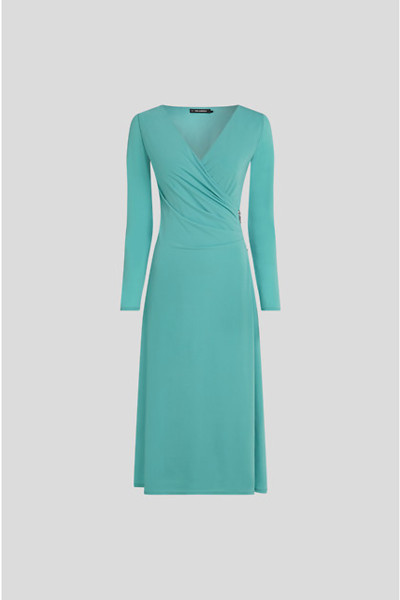 ŠATY KARL LAGERFELD JERSEY FLUID ZIP DRESS - Fotografie č. 1