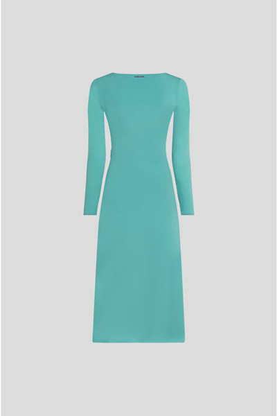 ŠATY KARL LAGERFELD JERSEY FLUID ZIP DRESS - Fotografie č. 2