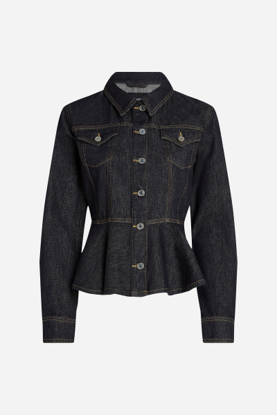 BUNDA KARL LAGERFELD FASHION DENIM JACKET - Fotografie č. 5