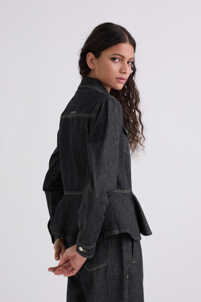 BUNDA KARL LAGERFELD FASHION DENIM JACKET - Fotografie č. 3