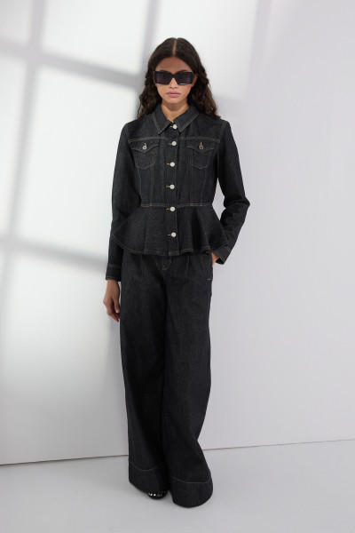 BUNDA KARL LAGERFELD FASHION DENIM JACKET - Fotografie č. 2