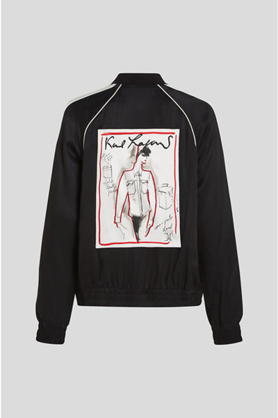 BUNDA KARL LAGERFELD KARL SERIES BOMBER - Fotografie č. 2