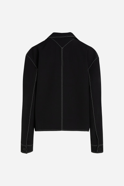 BLEJZR KARL LAGERFELD CONTRAST STITCH JACKET - Fotografie č. 6