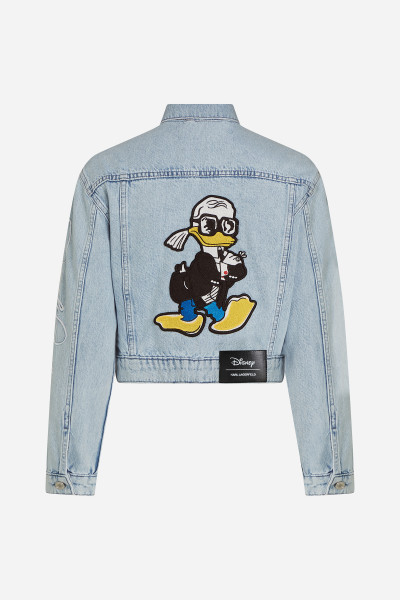 BUNDA KARL LAGERFELD KL X DISNEY DENIM JACKET - Fotografie č. 6