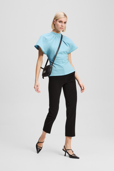 PÓLÓ KARL LAGERFELD ZIP SLEEVE T-SHIRT - Kép 4